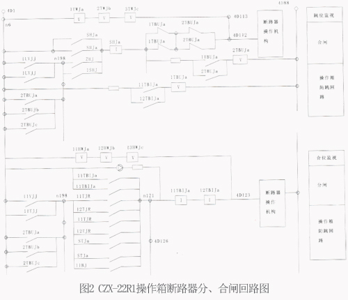 断路器合闸防跳回路分析