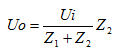 標(biāo)準(zhǔn)交流分壓器測(cè)量原理計(jì)算公式